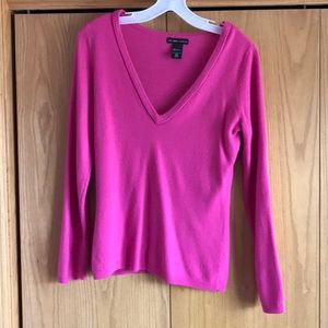 NY&C Pink V-Neck Sweater